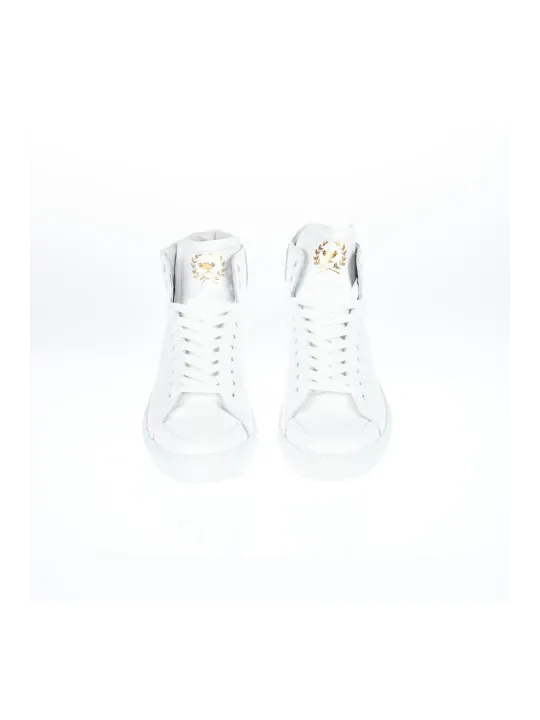 Weiße Pantofola D'Oro High-Top Sneaker