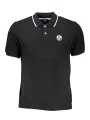 "North Sails Startseite im Sale | NORTH SAILS SCHWARZES KURZÄRMELIGES POLOSHIRT FÜR HERREN online kaufen"|Planet-Deluxe