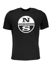 "North Sails T-Shirts im Sale | North Sails Black Casual Comfort Tee online kaufen"|Planet-Deluxe