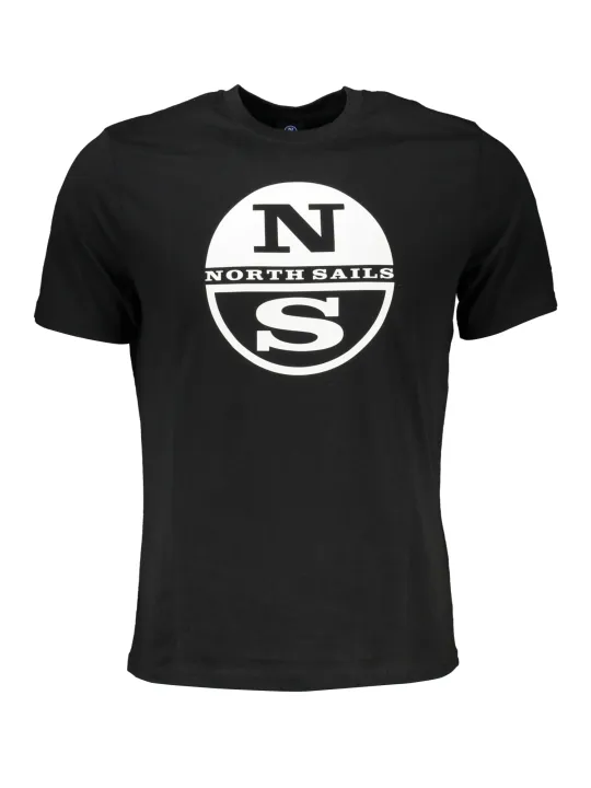 "North Sails T-Shirts im Sale | North Sails Black Casual Comfort Tee online kaufen"|Planet-Deluxe