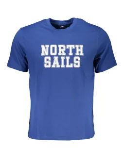 "North Sails Blaues Segel-T-Shirt – Atmungsaktiv & Stilvoll"