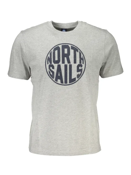 "North Sails T-Shirts im Sale | North Sails Graues Segelabenteuer T-Shirt online kaufen"|Planet-Deluxe