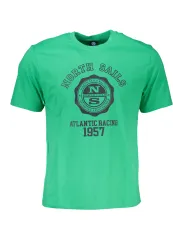 "North Sails T-Shirts im Sale | NORTH SAILS GRÜNES KURZÄRMELIGES HERREN-T-SHIRT online kaufen"|Planet-Deluxe