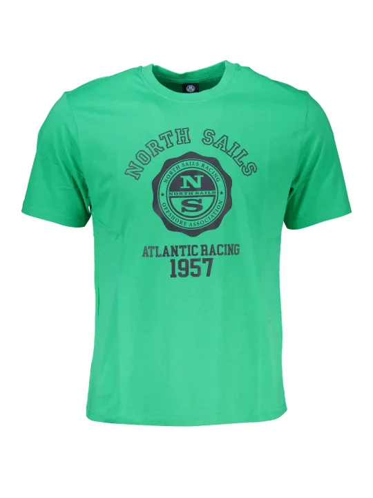 "North Sails T-Shirts im Sale | NORTH SAILS GRÜNES KURZÄRMELIGES HERREN-T-SHIRT online kaufen"|Planet-Deluxe