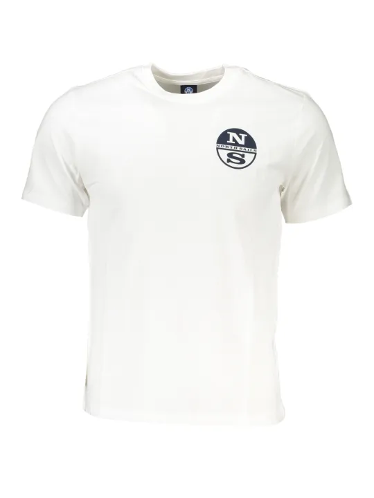 "North Sails T-Shirts im Sale | "North Sails Weißes T-Shirt 902838000" online kaufen"|Planet-Deluxe