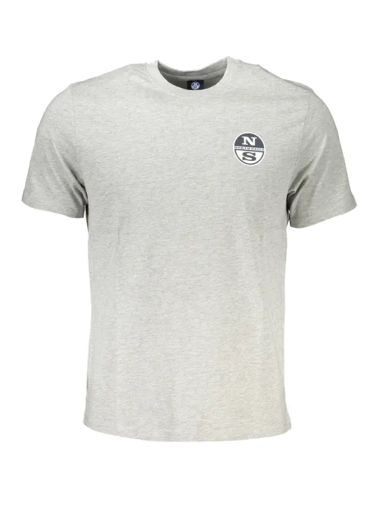 "North Sails T-Shirts im Sale | North Sails Classic Grau T-Shirt online kaufen"|Planet-Deluxe