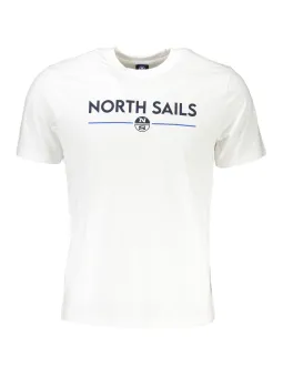 "North Sails Klassik Weißes Kurzarm T-Shirt – Zeitlos & Stilvoll"