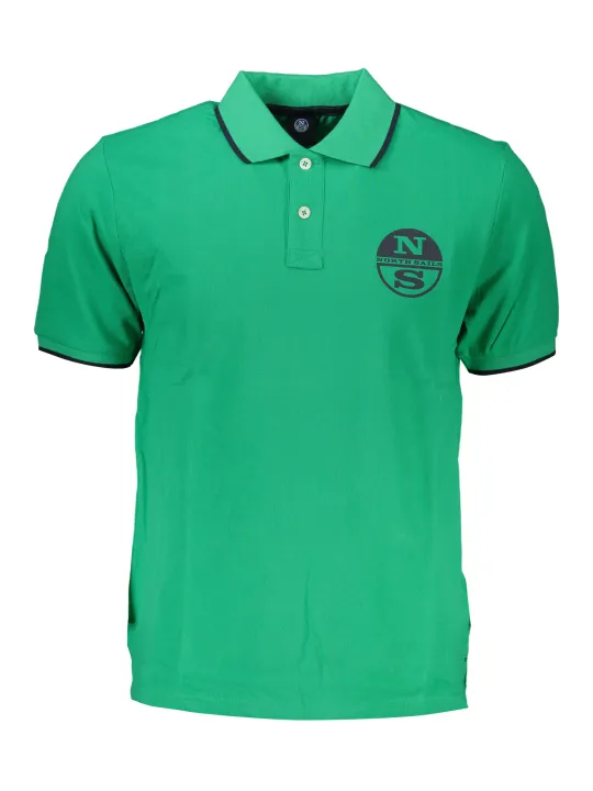 "North Sails Startseite im Sale | NORTH SAILS GRÜNES KURZÄRMELIGES POLOSHIRT FÜR HERREN online kaufen"|Planet-Deluxe