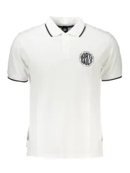 "North Sails Poloshirts im Sale | North Sails Classic White Polo mit Marine Kontrastdetails online kaufen"|Planet-Deluxe