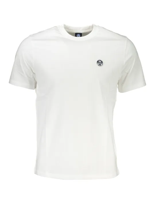 "North Sails T-Shirts im Sale | North Sails Weiß Kurzarm T-Shirt online kaufen"|Planet-Deluxe