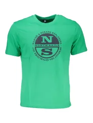 "North Sails T-Shirts im Sale | North Sails Green Sea Spirit T-Shirt online kaufen"|Planet-Deluxe