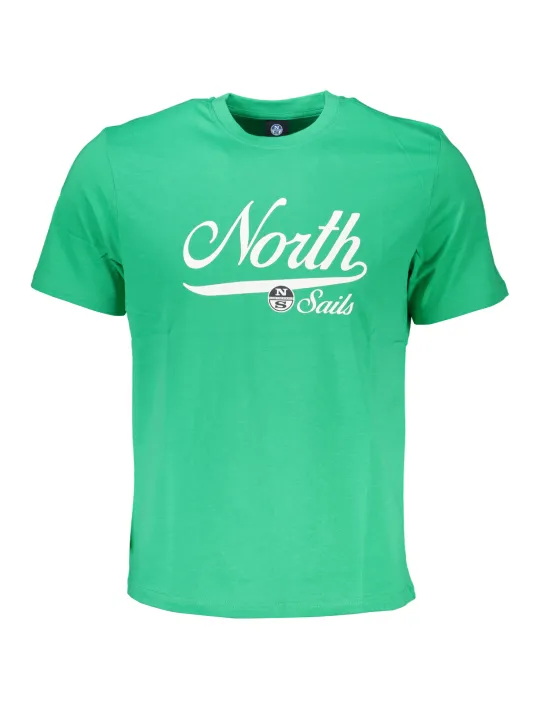 "North Sails T-Shirts im Sale | **North Sails Kurzarm T-Shirt Grün** online kaufen"|Planet-Deluxe