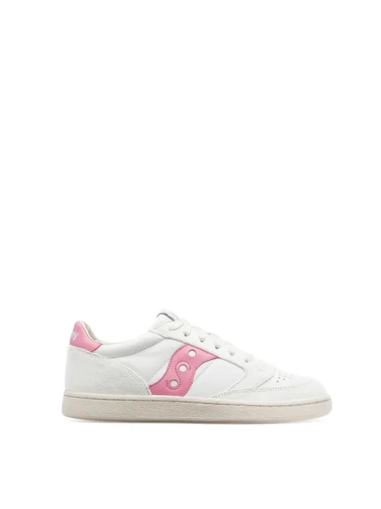 Weiße Saucony JAZZ-COURT Damenschuhe