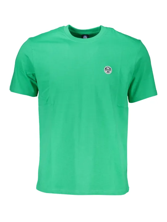 "North Sails T-Shirts im Sale | North Sails Green Essential T-Shirt online kaufen"|Planet-Deluxe