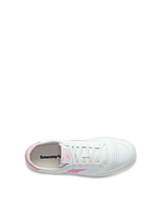 Weiße Saucony Damen-Sneakers mit Details