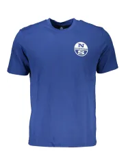 "North Sails T-Shirts im Sale | North Sails Blau Kurzarm TShirt mit Logo online kaufen"|Planet-Deluxe