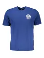 "North Sails T-Shirts im Sale | North Sails Blau Kurzarm TShirt mit Logo online kaufen"|Planet-Deluxe