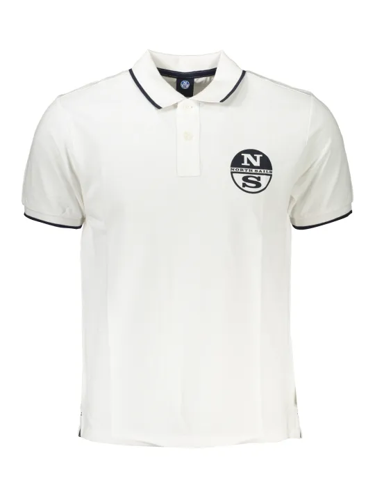 "North Sails Poloshirts im Sale | "North Sails Klassik Polo Weiß" online kaufen"|Planet-Deluxe