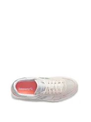 Weiße Saucony Rosa Sneaker Detailansicht