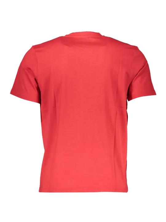 "North Sails T-Shirts im Sale | "North Sails Rotes T-Shirt mit Logoaufdruck" online kaufen"|Planet-Deluxe