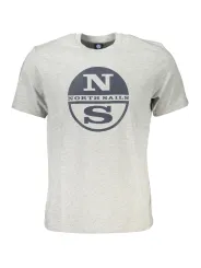 "North Sails T-Shirts im Sale | NorthSails CoolGrey Kurzarm-TShirt online kaufen"|Planet-Deluxe