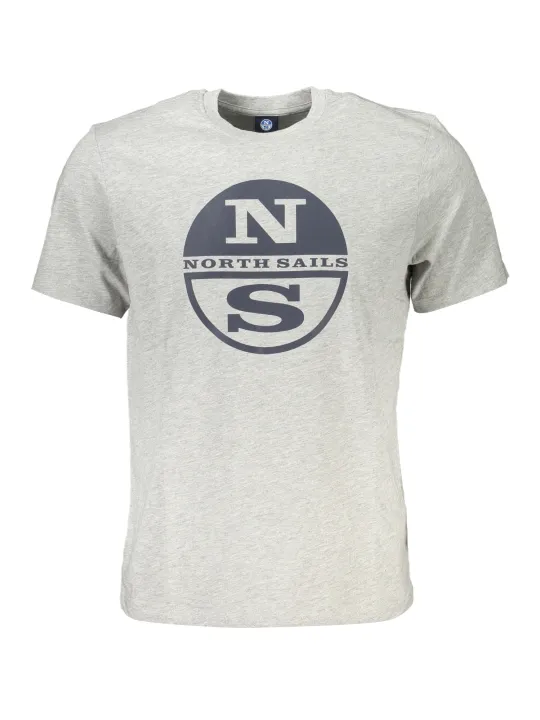 "North Sails T-Shirts im Sale | NorthSails CoolGrey Kurzarm-TShirt online kaufen"|Planet-Deluxe