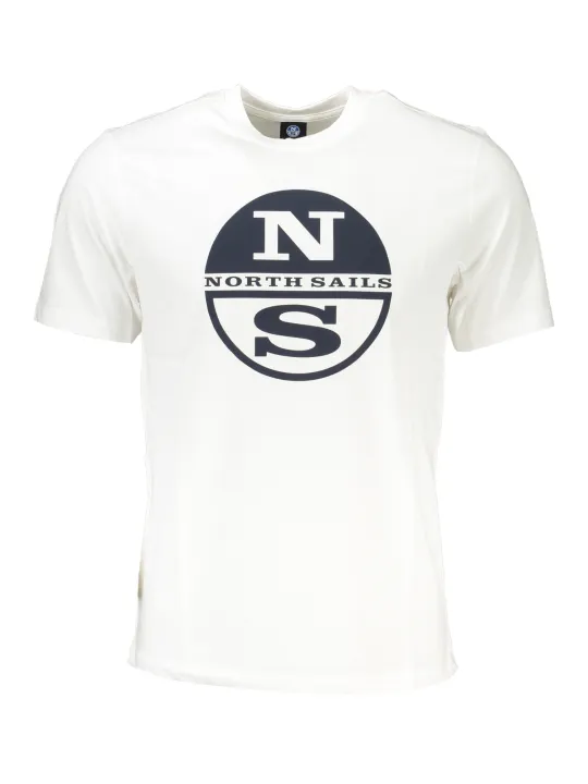 "North Sails T-Shirts im Sale | North Sails White Casual Sailing Tee online kaufen"|Planet-Deluxe