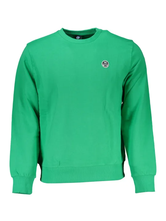 "North Sails Sweatshirts im Sale | North Sails Classic Green Sweatshirt online kaufen"|Planet-Deluxe