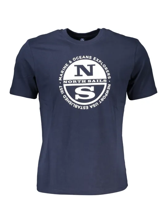 "North Sails T-Shirts im Sale | North Sails Maritim Blau T-Shirt online kaufen"|Planet-Deluxe