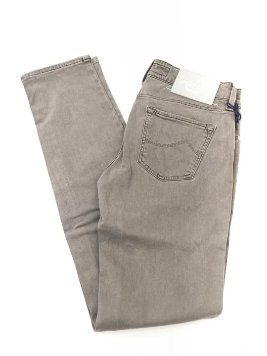 Graue Slim-Fit Herren Jeans