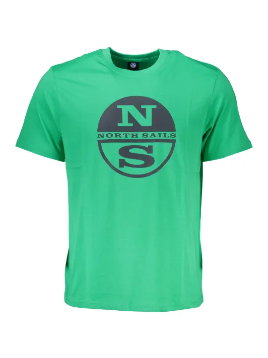 "North Sails T-Shirts im Sale | North Sails Active Green Tee online kaufen"|Planet-Deluxe