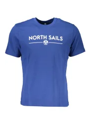 "North Sails T-Shirts im Sale | North Sails Blau T-Shirt Kurzarmlig Komfort Stil online kaufen"|Planet-Deluxe