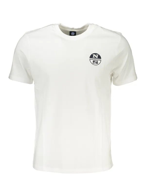 "North Sails T-Shirts im Sale | Weißes North Sails T-Shirt Casual Komfort online kaufen"|Planet-Deluxe