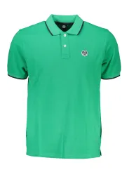 "North Sails Poloshirts im Sale | "North Sails Grünes Polo mit Kontrastdetails" online kaufen"|Planet-Deluxe