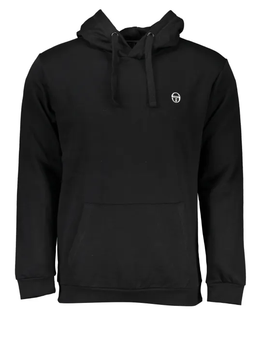 "Sergio Tacchini Sweatshirts im Sale | SCHWARZES ZIP-OUT-SWEATSHIRT FÜR HERREN VON SERGIO TACCHINI online kaufen"|Planet-Deluxe