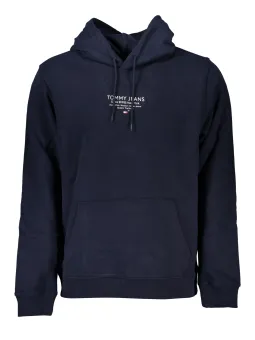 Tommy Hilfiger Kapuzenpullover Navy - Baumwollmix Sweatshirt