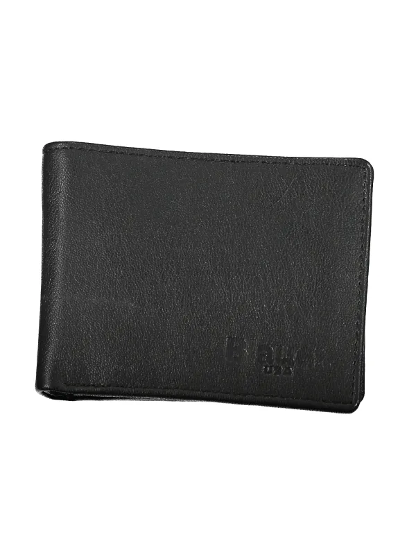 "Blauer Brieftaschen im Sale | "Blauer Almont Herren Geldbörse Schwarz" online kaufen"|Planet-Deluxe