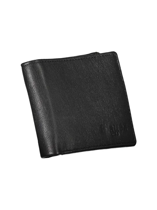 "Blauer Brieftaschen im Sale | "Blauer Almont Herren Geldbörse Schwarz" online kaufen"|Planet-Deluxe