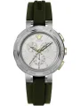 Versace Uhr mit grünem Armband