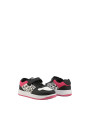 Leoparden-Sneakers in Rosa und Schwarz
