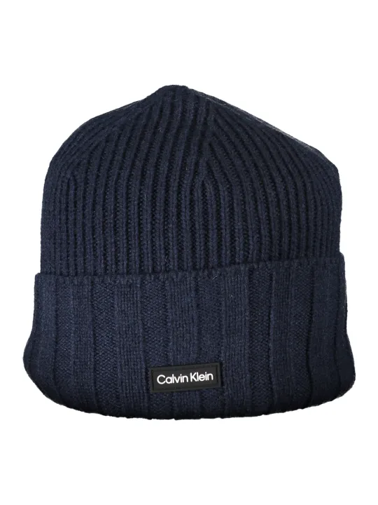 "Calvin Klein Startseite im Sale | CALVIN KLEIN BLAUE BEANIE FÜR HERREN online kaufen"|Planet-Deluxe