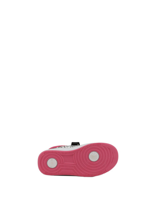Rosa Sneaker-Sohle mit Logo