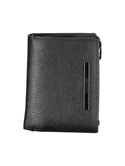 Calvin Klein Leder-Geldbörse Schwarz - Minimalistisch & Edel