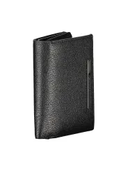 "Calvin Klein Brieftaschen im Sale | Calvin Klein Leder-Geldbörse Schwarz Minimalistisch online kaufen"|Planet-Deluxe