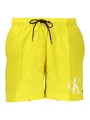 "Calvin Klein Badehosen im Sale | Calvin Klein Sommer Shorts Gelb CK Logo Herren online kaufen"|Planet-Deluxe