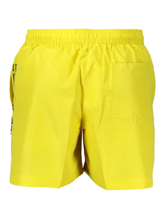 "Calvin Klein Badehosen im Sale | Calvin Klein Sommer Shorts Gelb CK Logo Herren online kaufen"|Planet-Deluxe