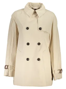 "Tommy Hilfiger Beige Damenjacke – Stil & Komfort vereint"