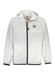 "Tommy Hilfiger Jacken im Sale | Tommy Hilfiger Wasserdichte Sportjacke Weiß Recyceltes Nylon online kaufen"|Planet-Deluxe