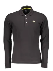 "La Martina Herren Slim Fit Polo Schwarz – Eleganz pur"