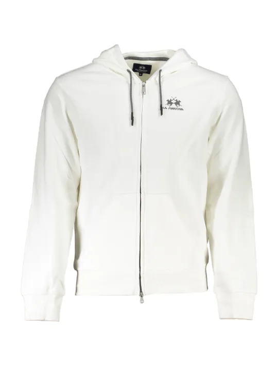 "LA MARTINA Sweatshirts im Sale | La Martina Hoodie Weiß Eleganz online kaufen"|Planet-Deluxe